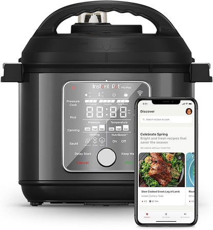 Instant Pot Pro Plus Smart 10‑en‑1 con Wi‑Fi (6 L)