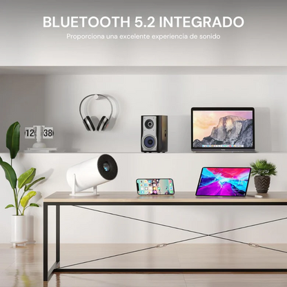 Proyector Full HD | Pelis, series y +10000 juegos en pantalla gigante