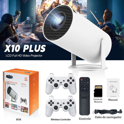 Proyector Full HD | Pelis, series y +10000 juegos en pantalla gigante